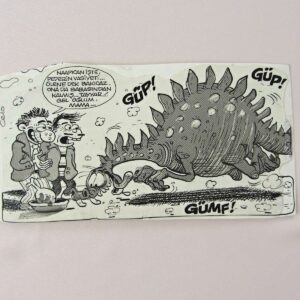S2723 ORIJINAL KARIKATUR S2723 Efemera ORİJİNAL KARİKATÜR