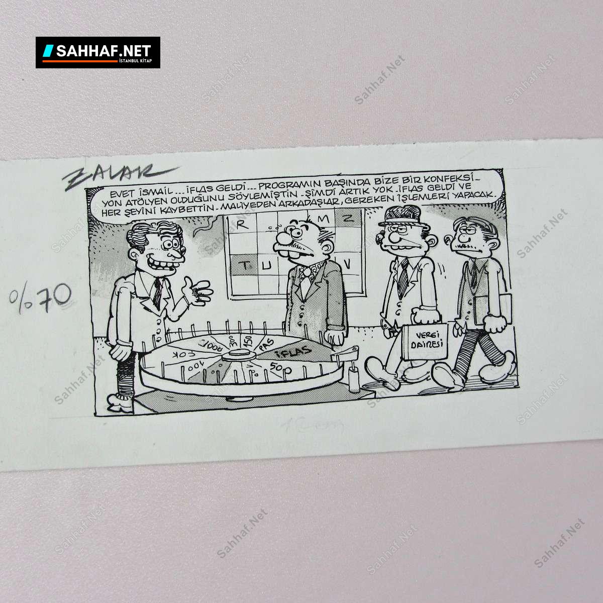 ÇARKIFELEK KONULU ORİJİNAL KARİKATÜR 1 ÇARKIFELEK KONULU ORİJİNAL KARİKATÜR