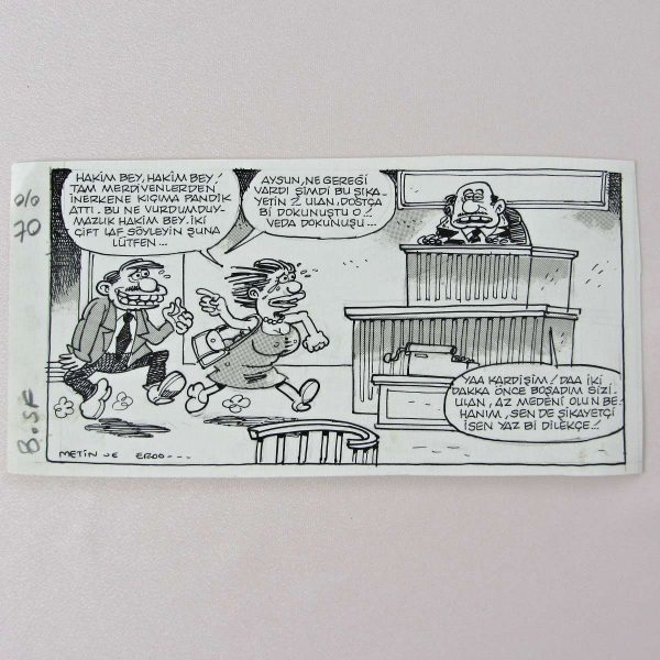 BOŞANMA KONULU ORİJİNAL KARİKATÜR 52 BOŞANMA KONULU ORİJİNAL KARİKATÜR