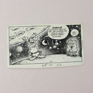 S2737 ORIJINAL KARIKATUR S2737 Efemera ORİJİNAL KARİKATÜR