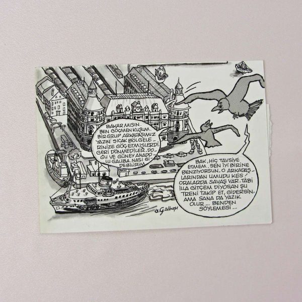 TERÖR KONULU ORİJİNAL KARİKATÜR 46 TERÖR KONULU ORİJİNAL KARİKATÜR