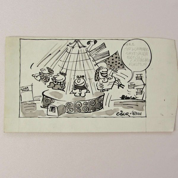 EV HANIMI KONULU ORİJİNAL KARİKATÜR 56 EV HANIMI KONULU ORİJİNAL KARİKATÜR