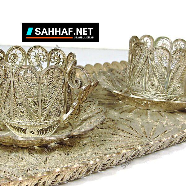 Telkari Tepsi ve Fincan Zarfları - Sahhaf.Net