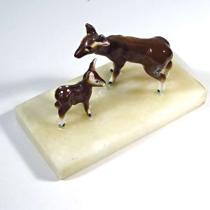 N2675 Porselen Ceylan Figürü Nadir Obje