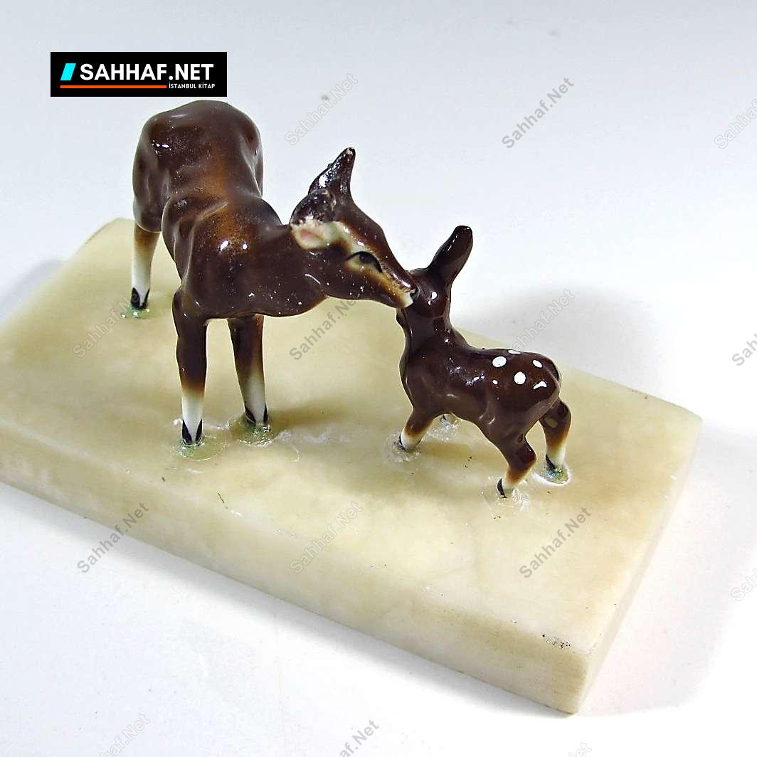 Porselen Ceylan Figürü 2 Porselen Ceylan Figürü - Görsel 2