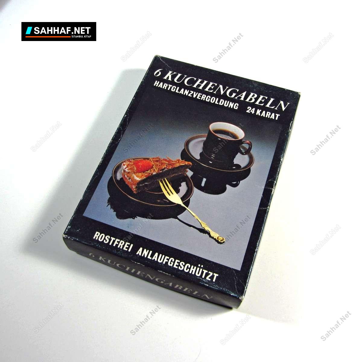 Altın Kaplama Tatlı Kaşığı 6 Adet Takım 2 Altın Kaplama Tatlı Kaşığı 6 Adet Takım - Görsel 2