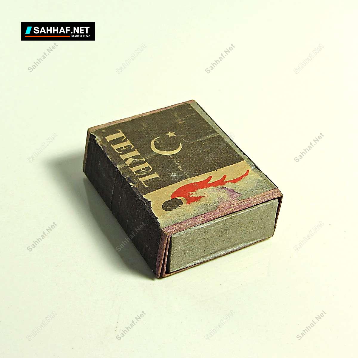 N2757 İlk Dönem Cumhuriyet TEKEL Kibrit Nadir Obje3