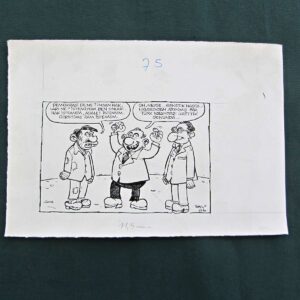S2814 Sahhaf Net ORIJINAL KARIKATUR Efemera ORİJİNAL KARİKATÜR