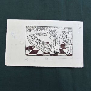 S2817 Sahhaf Net ORIJINAL KARIKATUR Efemera ORİJİNAL KARİKATÜR