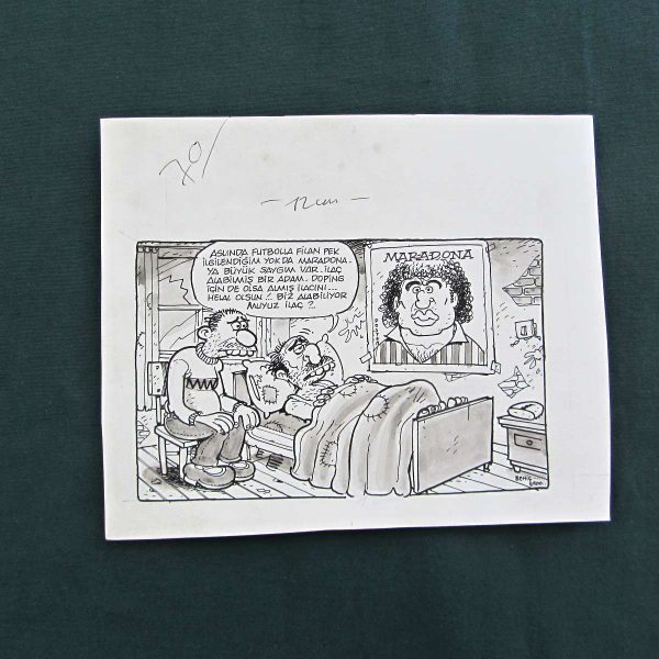 İLAÇ KONULU ORİJİNAL KARİKATÜR 49 İLAÇ KONULU ORİJİNAL KARİKATÜR