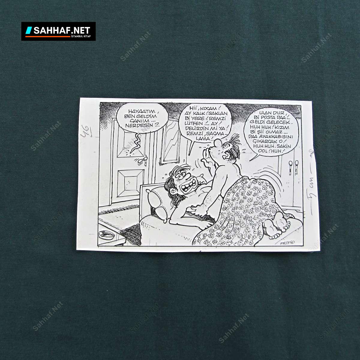 ALDATMA KONULU ORİJİNAL KARİKATÜR 1 ALDATMA KONULU ORİJİNAL KARİKATÜR