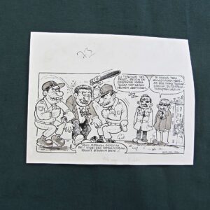 S2825 Sahhaf Net ORIJINAL KARIKATUR Efemera ORİJİNAL KARİKATÜR