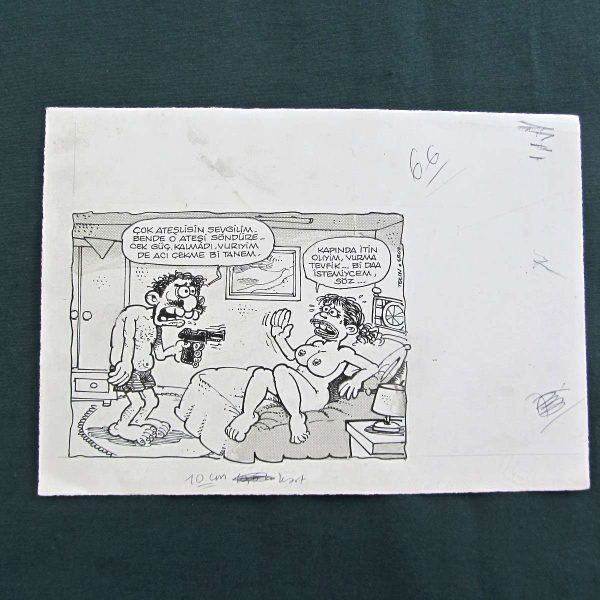 CİNSELLİK KONULU ORİJİNAL KARİKATÜR 41 CİNSELLİK KONULU ORİJİNAL KARİKATÜR