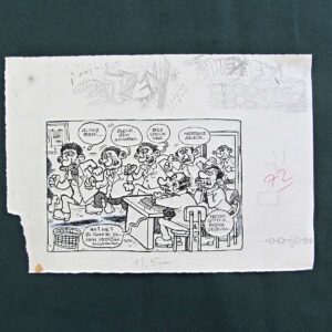 S2828 Sahhaf Net ORIJINAL KARIKATUR Efemera ORİJİNAL KARİKATÜR