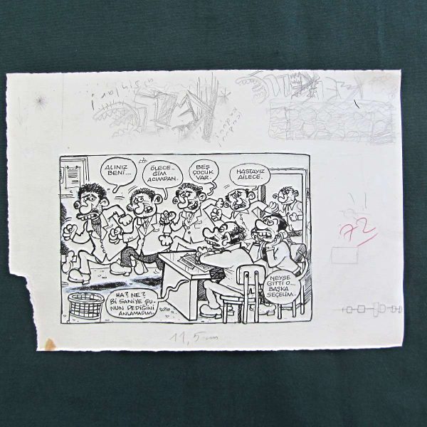 İŞ ARAMA KONULU ORİJİNAL KARİKATÜR 60 İŞ ARAMA KONULU ORİJİNAL KARİKATÜR