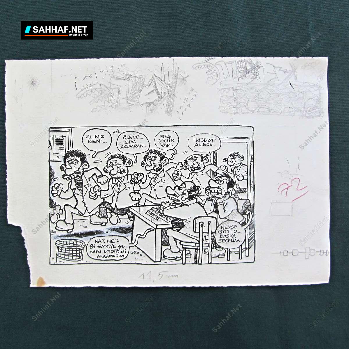 İŞ ARAMA KONULU ORİJİNAL KARİKATÜR 1 İŞ ARAMA KONULU ORİJİNAL KARİKATÜR