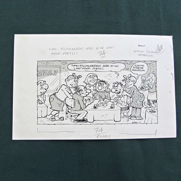 YAŞAM TARZI KONULU ORİJİNAL KARİKATÜR 59 YAŞAM TARZI KONULU ORİJİNAL KARİKATÜR