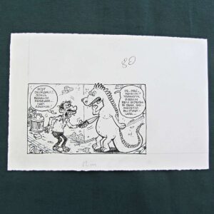 S2831 Sahhaf Net ORIJINAL KARIKATUR Efemera ORİJİNAL KARİKATÜR