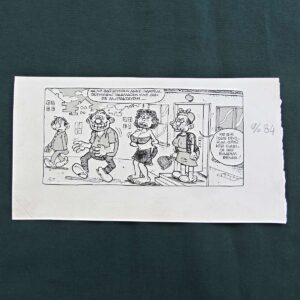 S2837 Sahhaf Net ORIJINAL KARIKATUR Efemera ORİJİNAL KARİKATÜR