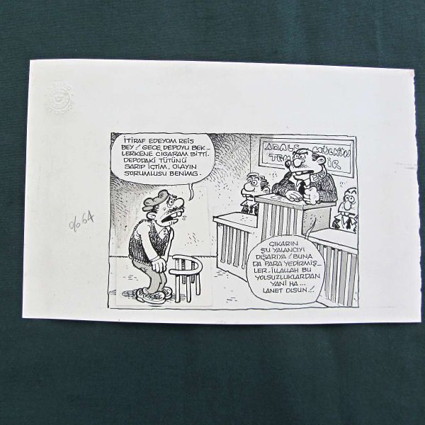 MAHKEME KONULU ORİJİNAL KARİKATÜR 50 MAHKEME KONULU ORİJİNAL KARİKATÜR