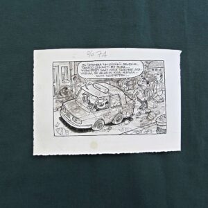 TAKSİ KONULU ORİJİNAL KARİKATÜR