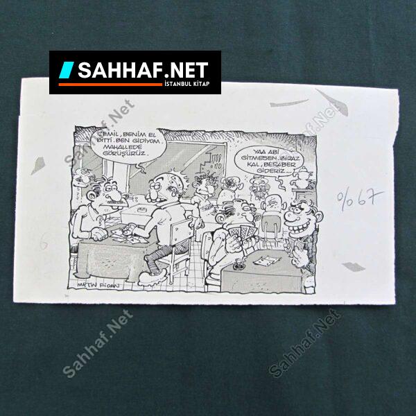 ORİJİNAL KARİKATÜR - Sahhaf.Net