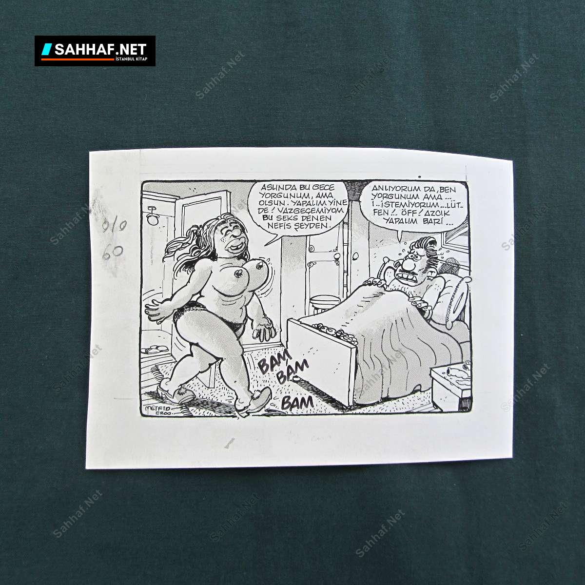 CİNSELLİK KONULU ORİJİNAL KARİKATÜR 1 CİNSELLİK KONULU ORİJİNAL KARİKATÜR