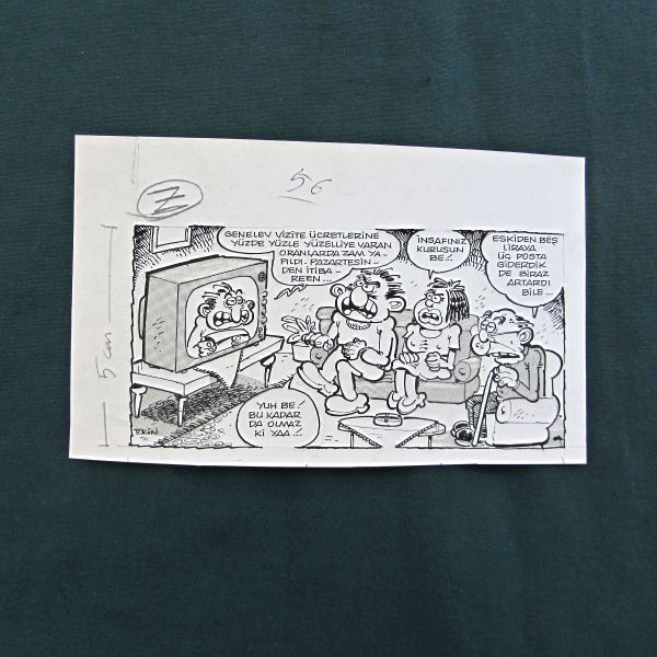 ZAM KONULU ORİJİNAL KARİKATÜR 43 ZAM KONULU ORİJİNAL KARİKATÜR