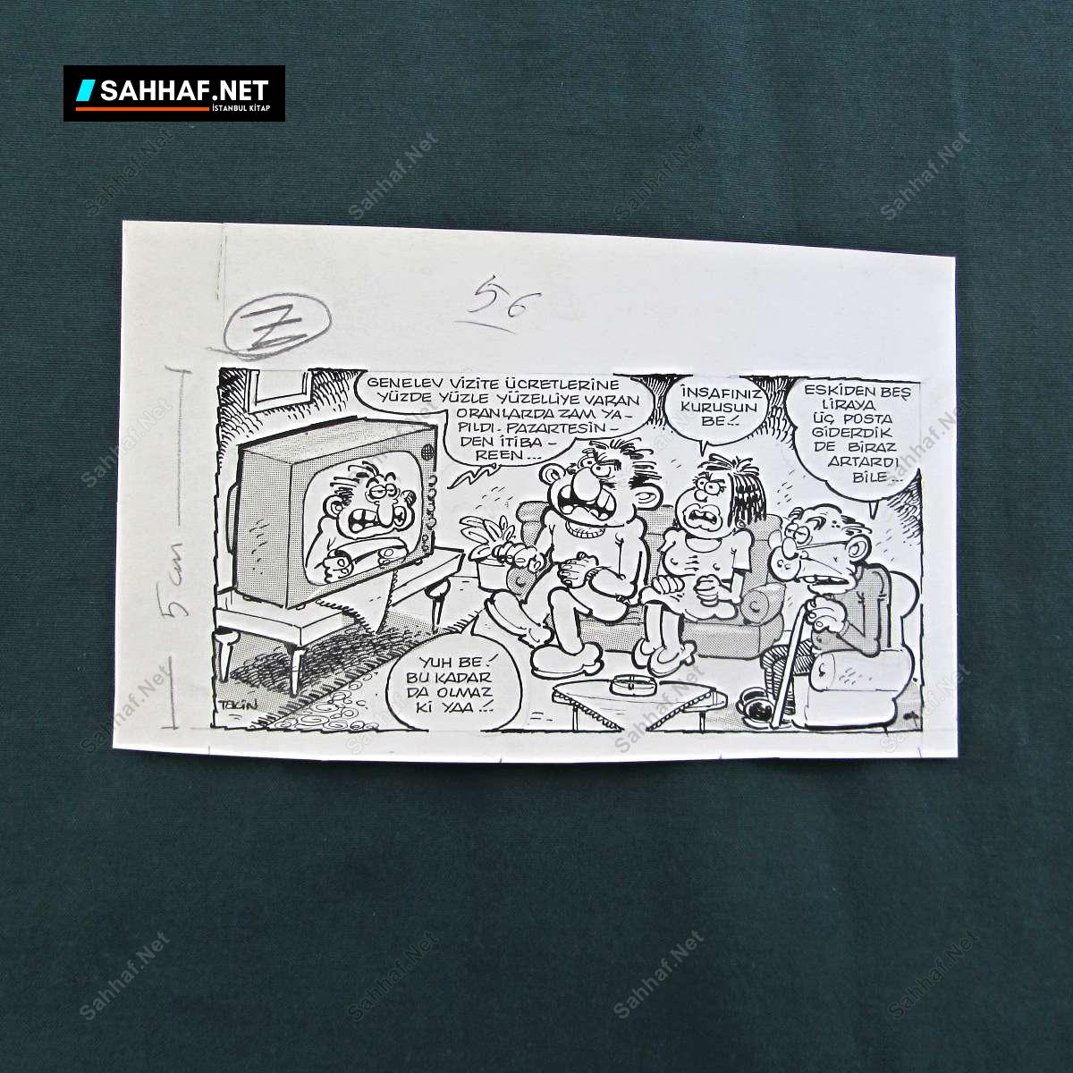 S2845 Sahhaf Net ORIJINAL KARIKATUR Efemera