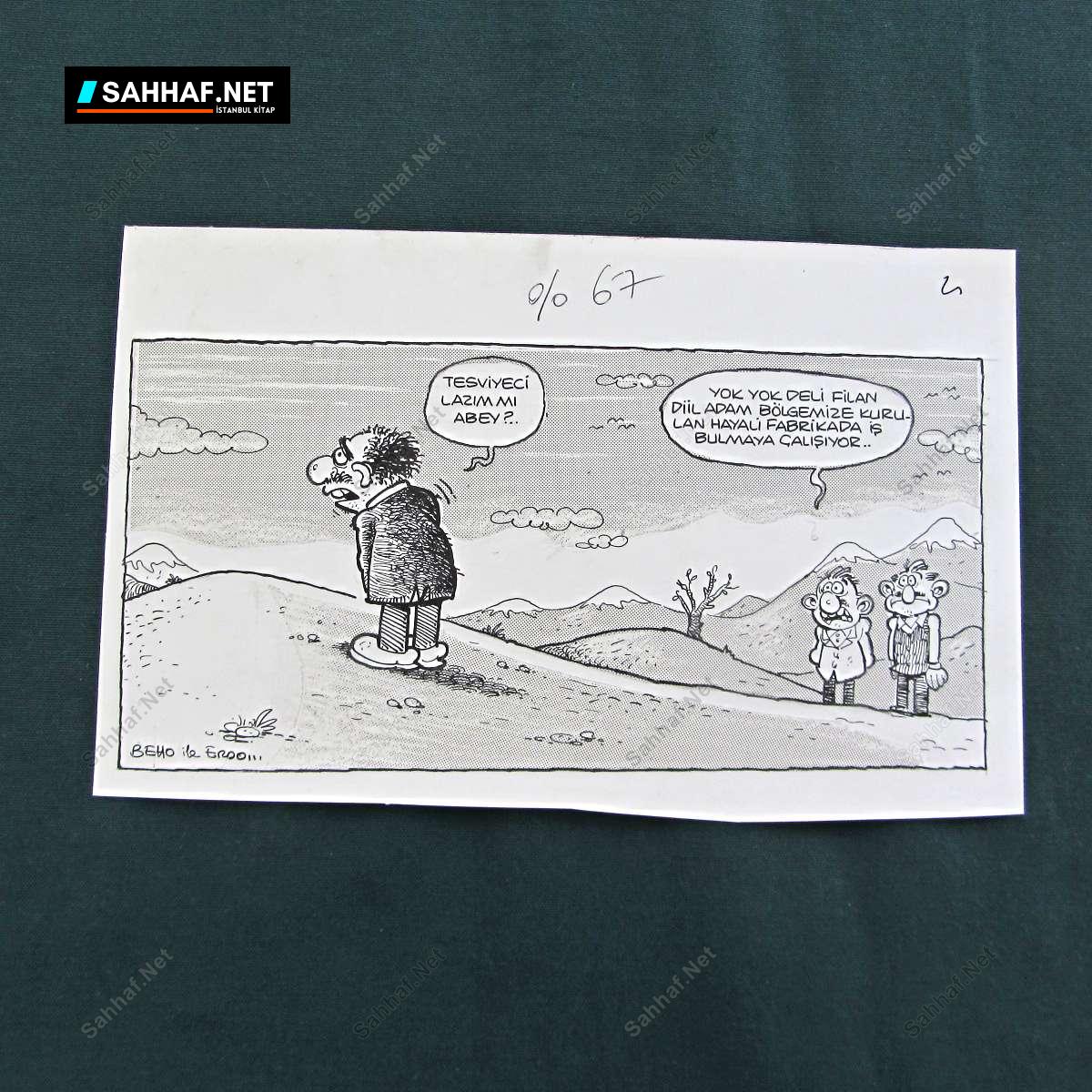 S2847 Sahhaf Net ORIJINAL KARIKATUR Efemera