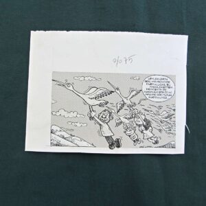 S2848 Sahhaf Net ORIJINAL KARIKATUR Efemera ORİJİNAL KARİKATÜR