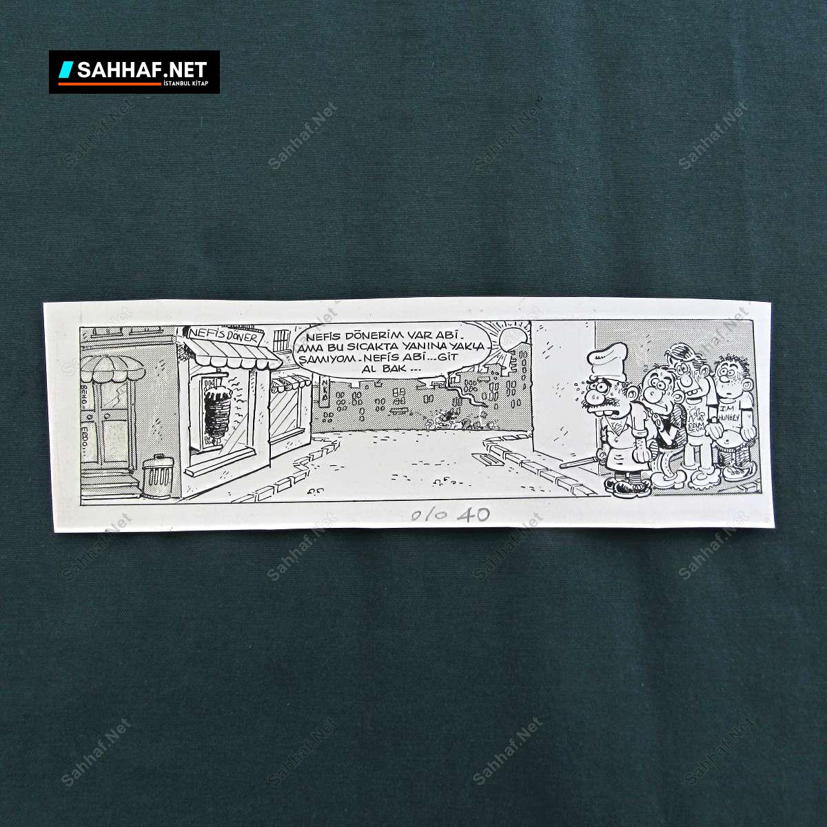 S2849 Sahhaf Net ORIJINAL KARIKATUR Efemera