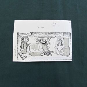 S2850 Sahhaf Net ORIJINAL KARIKATUR Efemera ORİJİNAL KARİKATÜR