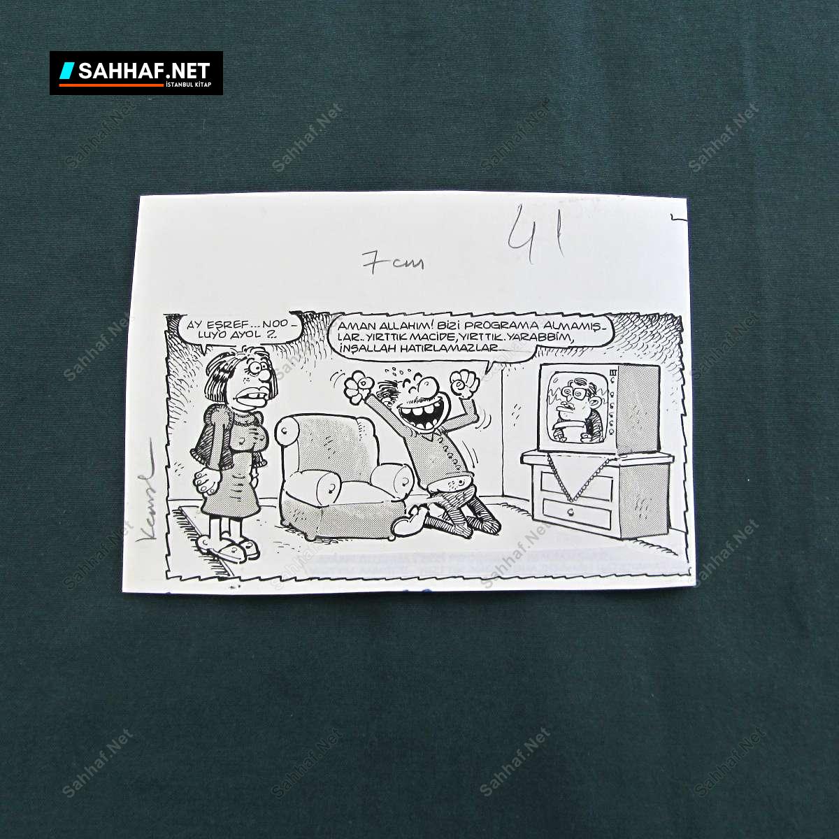 S2850 Sahhaf Net ORIJINAL KARIKATUR Efemera