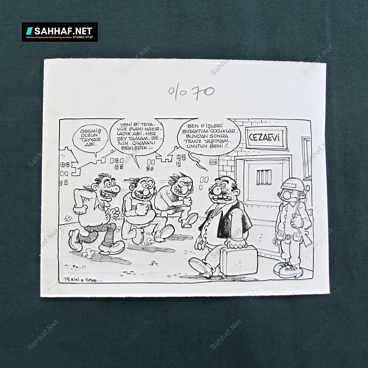 S2851 Sahhaf Net ORIJINAL KARIKATUR Efemera