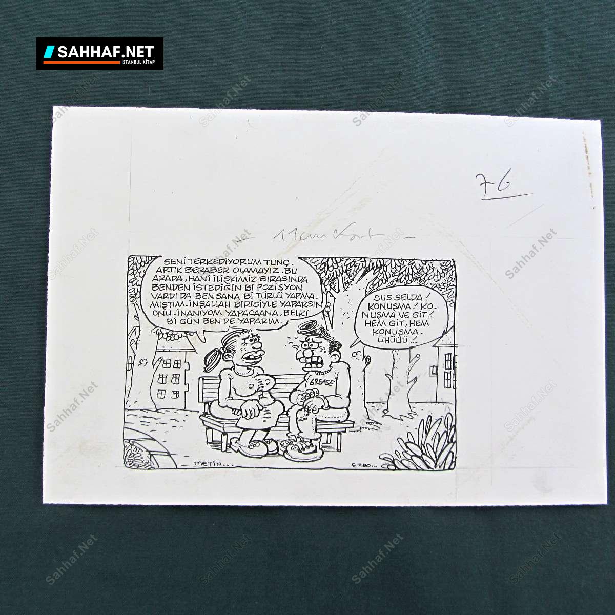 S2852 Sahhaf Net ORIJINAL KARIKATUR Efemera