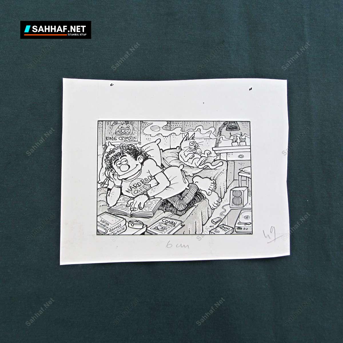 S2853 Sahhaf Net ORIJINAL KARIKATUR Efemera