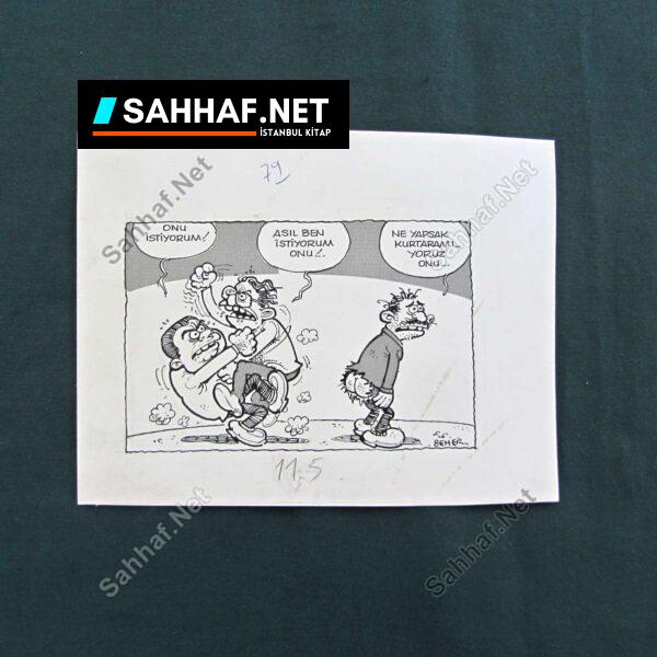 ORİJİNAL KARİKATÜR - Sahhaf.Net