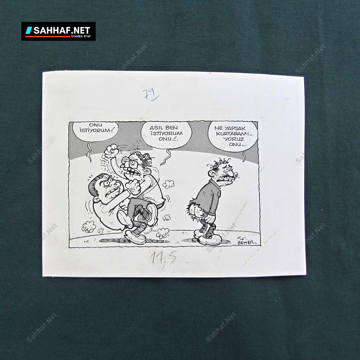 S2854 Sahhaf Net ORIJINAL KARIKATUR Efemera