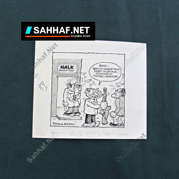 ORİJİNAL KARİKATÜR - Sahhaf.Net