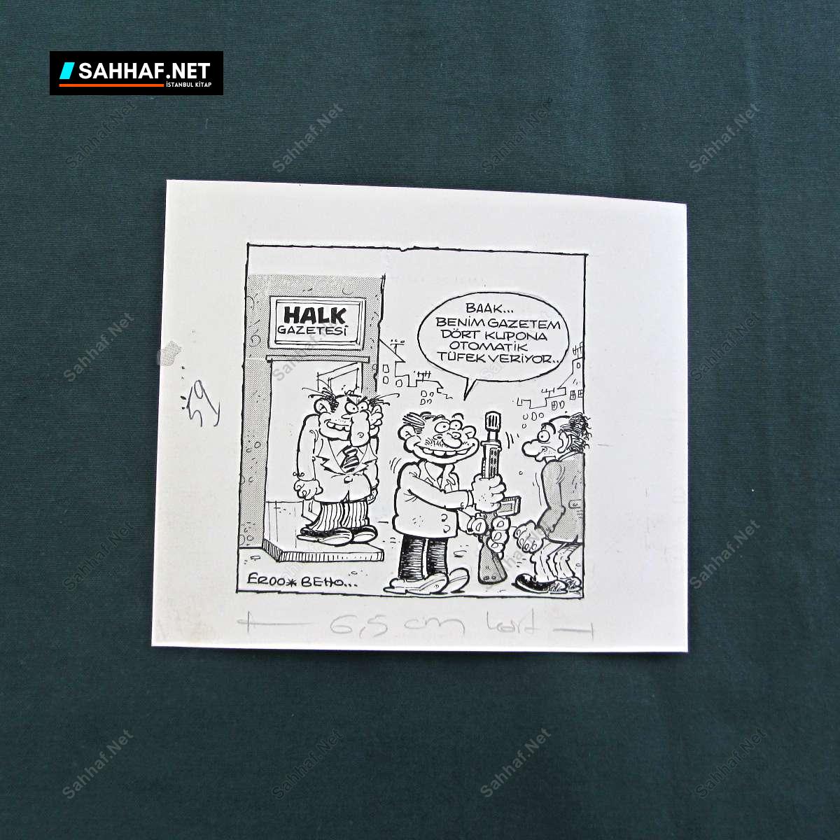 S2855 Sahhaf Net ORIJINAL KARIKATUR Efemera