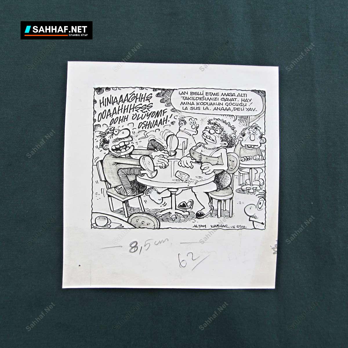 S2857 Sahhaf Net ORIJINAL KARIKATUR Efemera