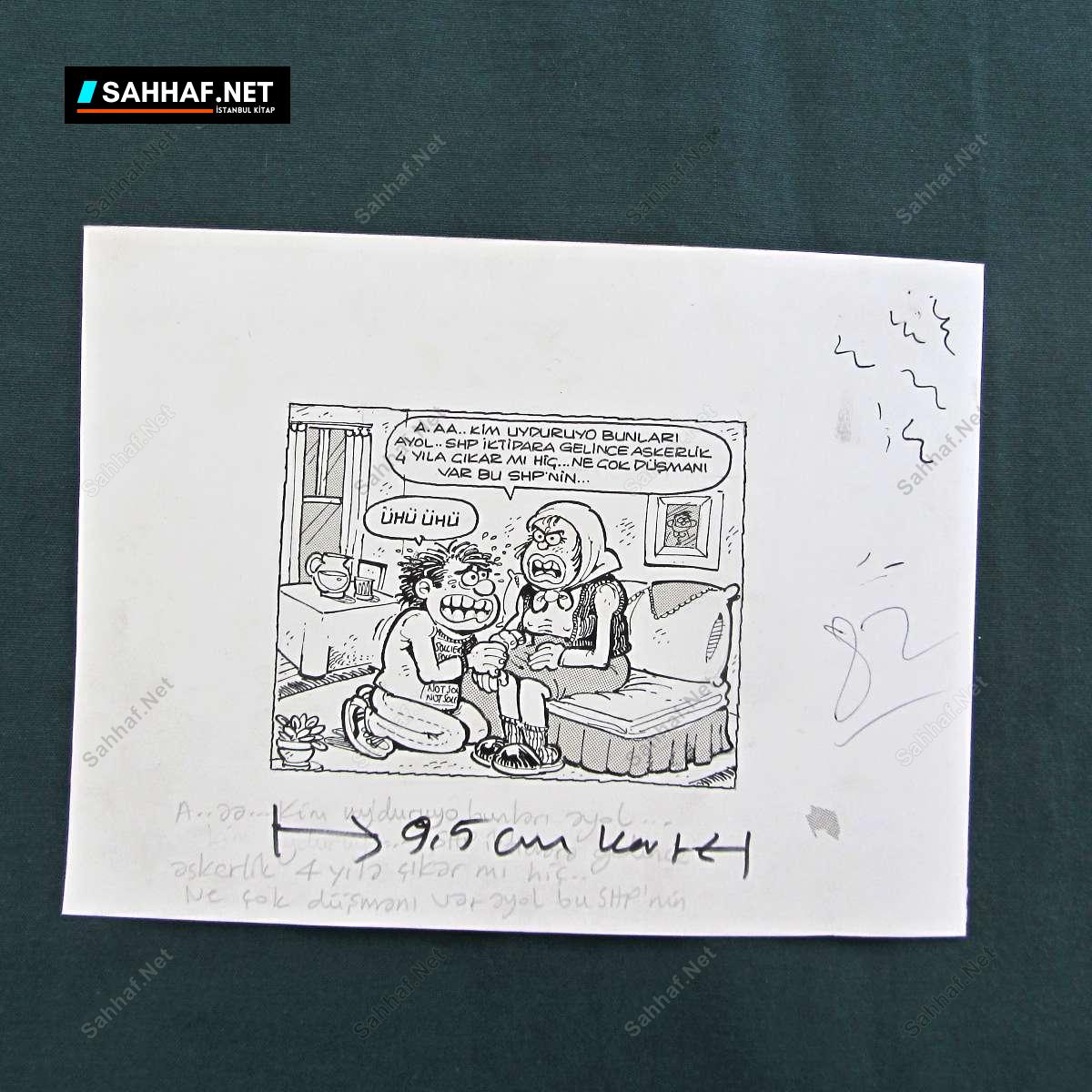 S2858 Sahhaf Net ORIJINAL KARIKATUR Efemera