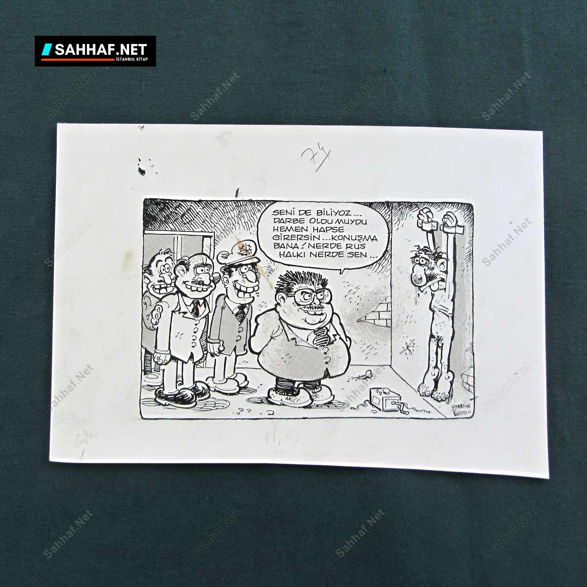 S2859 Sahhaf Net ORIJINAL KARIKATUR Efemera