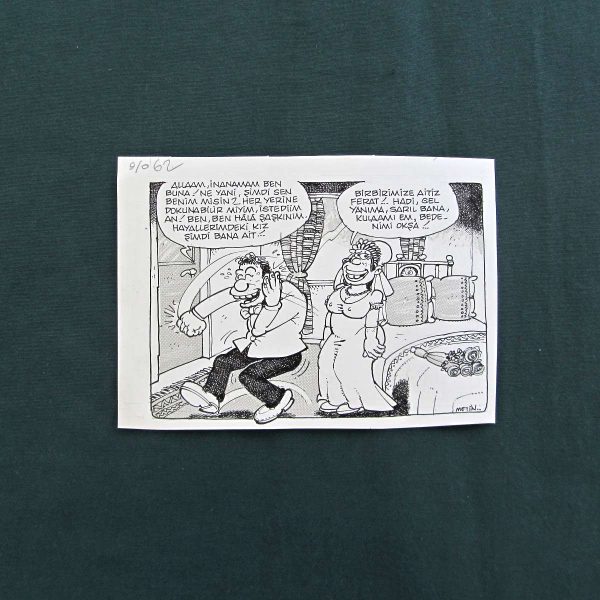 EVLİLİK KONULU ORİJİNAL KARİKATÜR 55 EVLİLİK KONULU ORİJİNAL KARİKATÜR