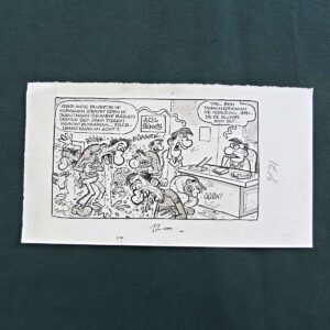 S2863 Sahhaf Net ORIJINAL KARIKATUR Efemera ORİJİNAL KARİKATÜR