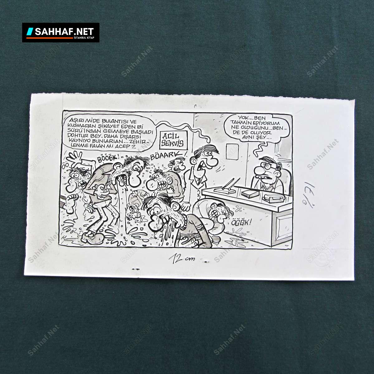 S2863 Sahhaf Net ORIJINAL KARIKATUR Efemera