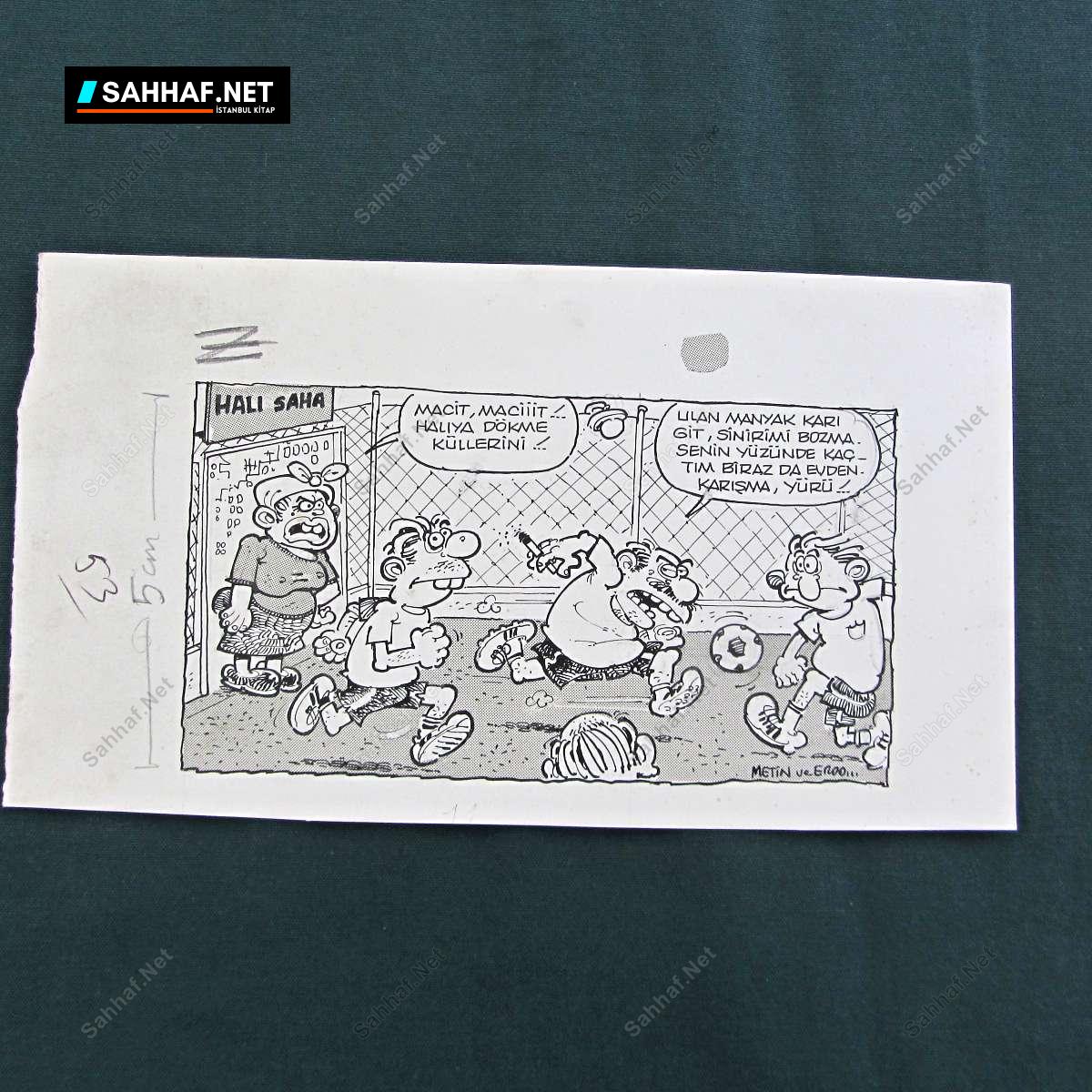 S2864 Sahhaf Net ORIJINAL KARIKATUR Efemera