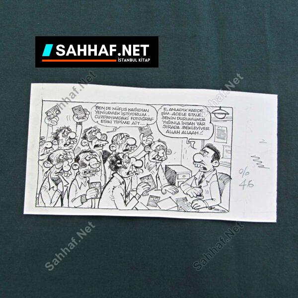 ORİJİNAL KARİKATÜR - Sahhaf.Net
