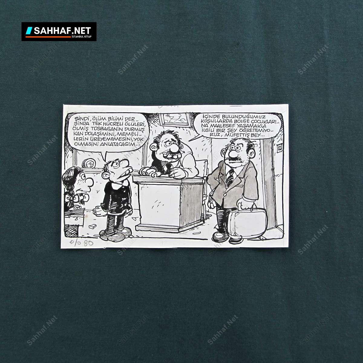 S2866 Sahhaf Net ORIJINAL KARIKATUR Efemera